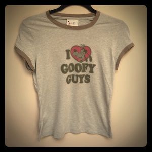 Disney Goofy khaki green tee